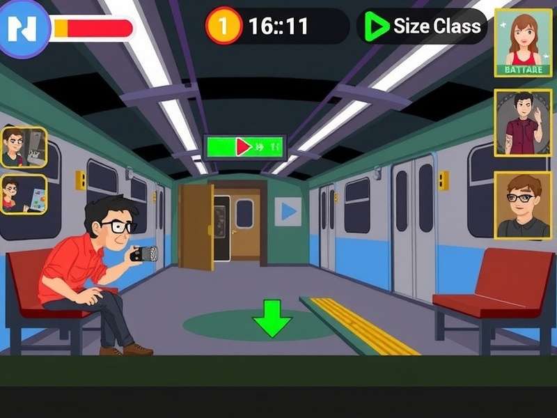 Delhi Subway Escape Level Design