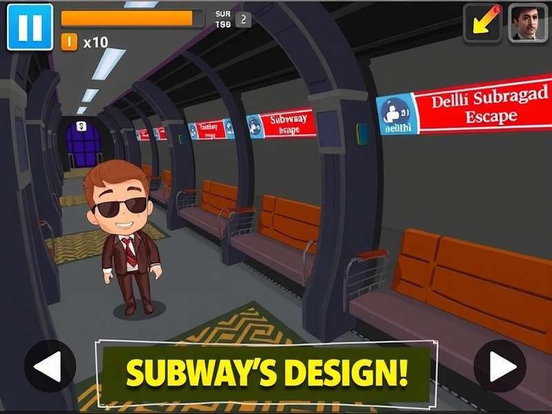 Delhi Subway Escape Game Characters